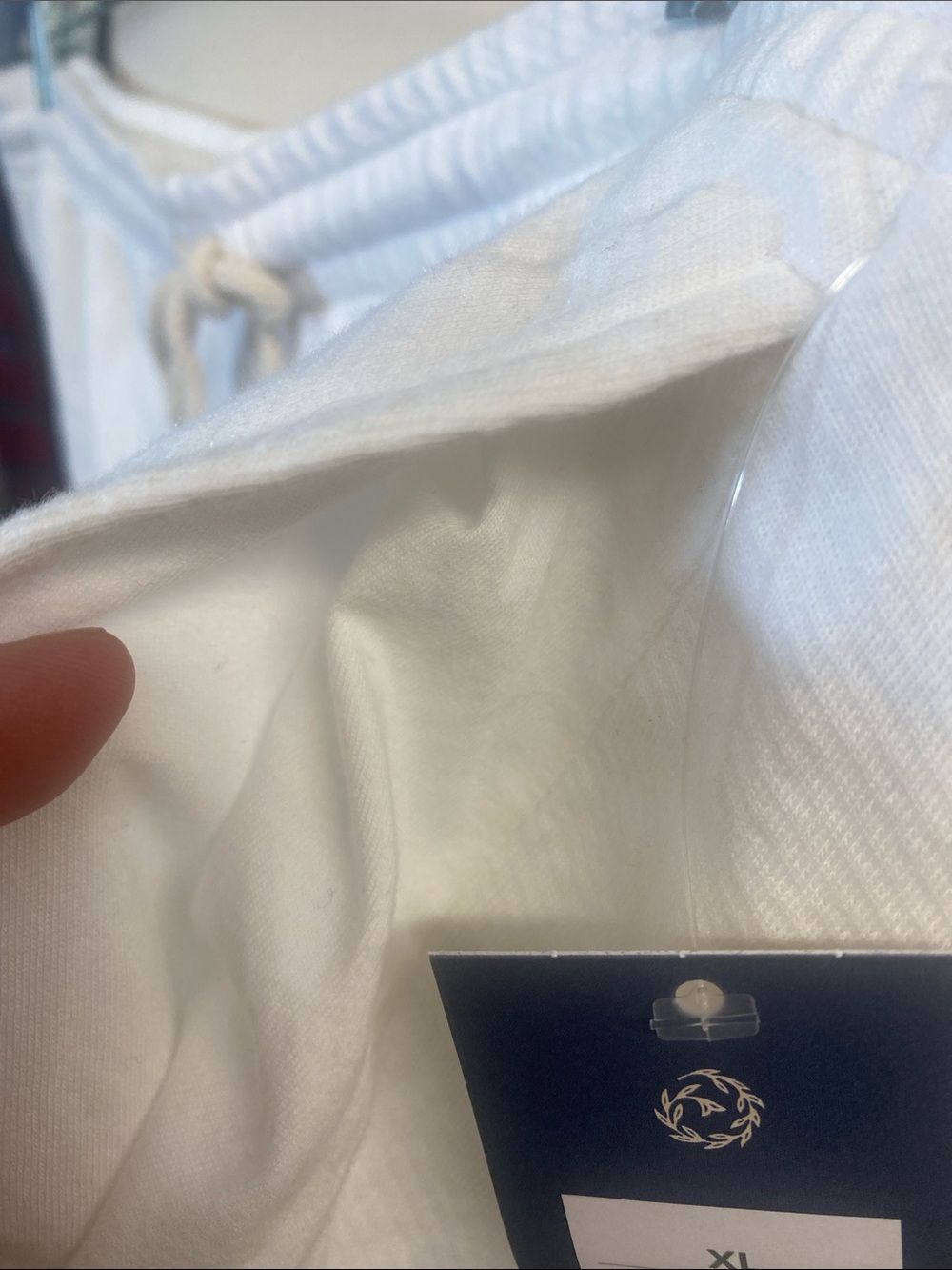 Universal Thread White Drawstring Athletic Shorts - Picture 5 of 7
